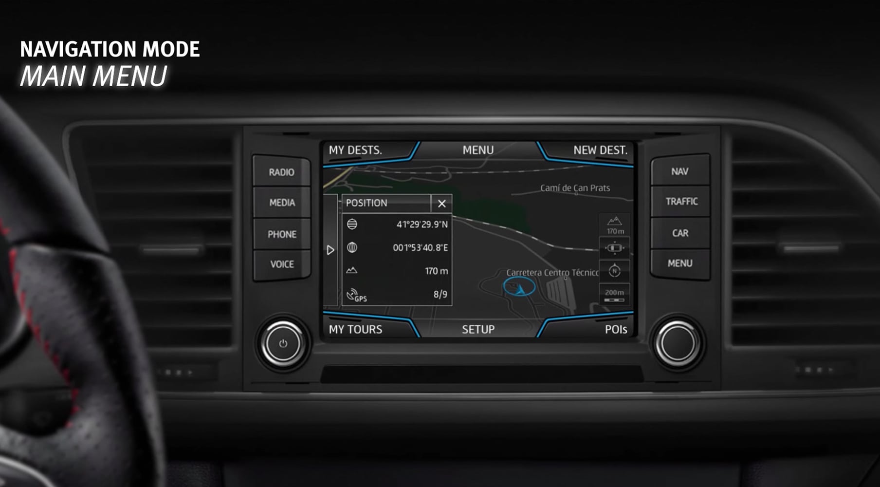 SEAT Navi System Plus (Navigation)