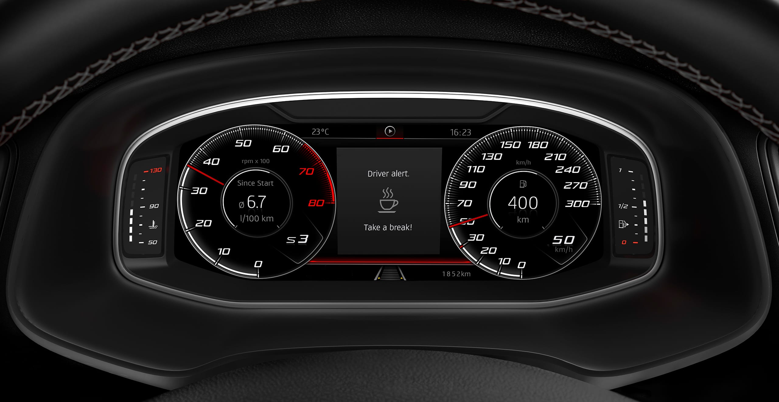 SEAT Leon CUPRA sports car tiredness recognition – SEAT CUPRA Safety