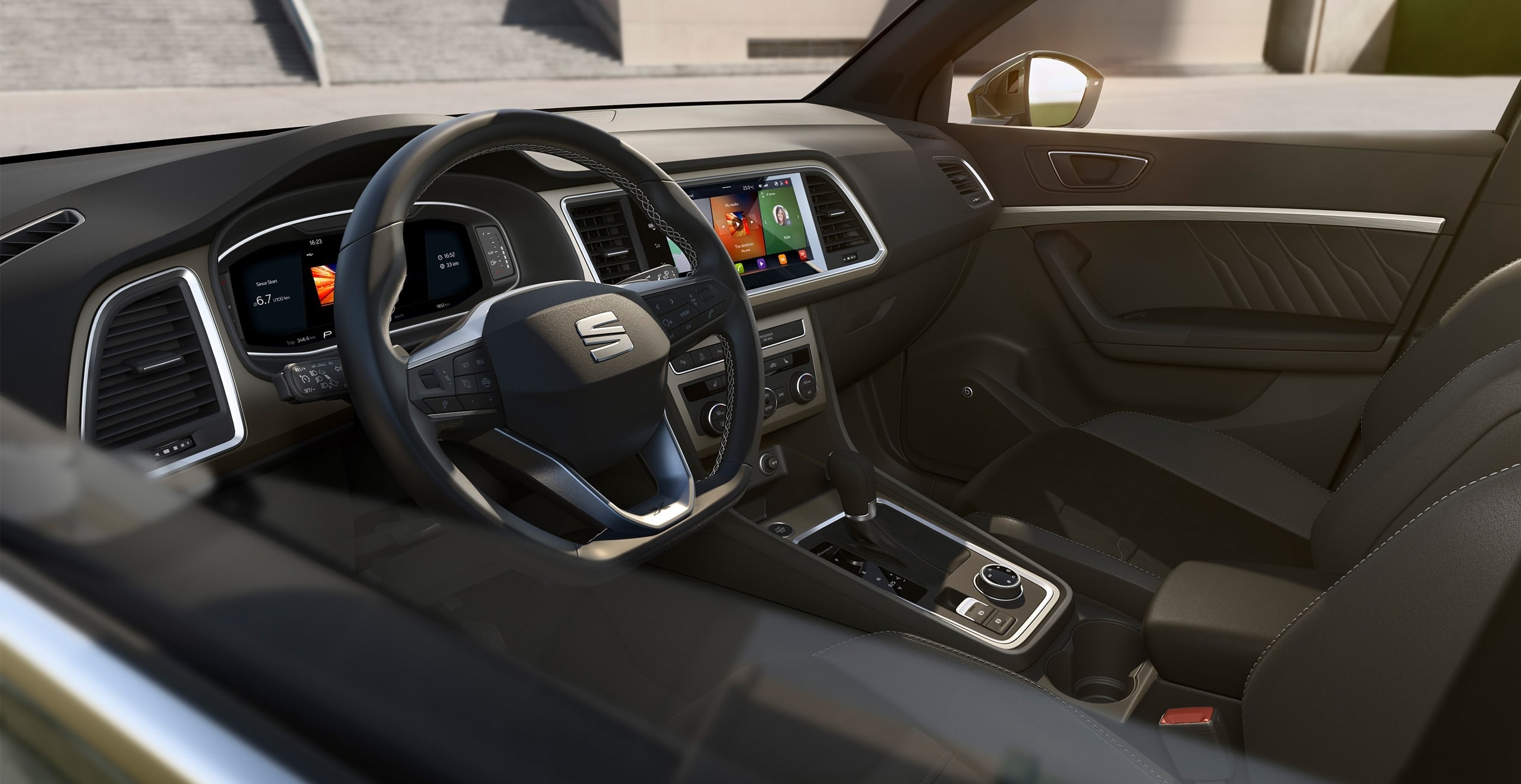 SEAT Ateca SUV interior view