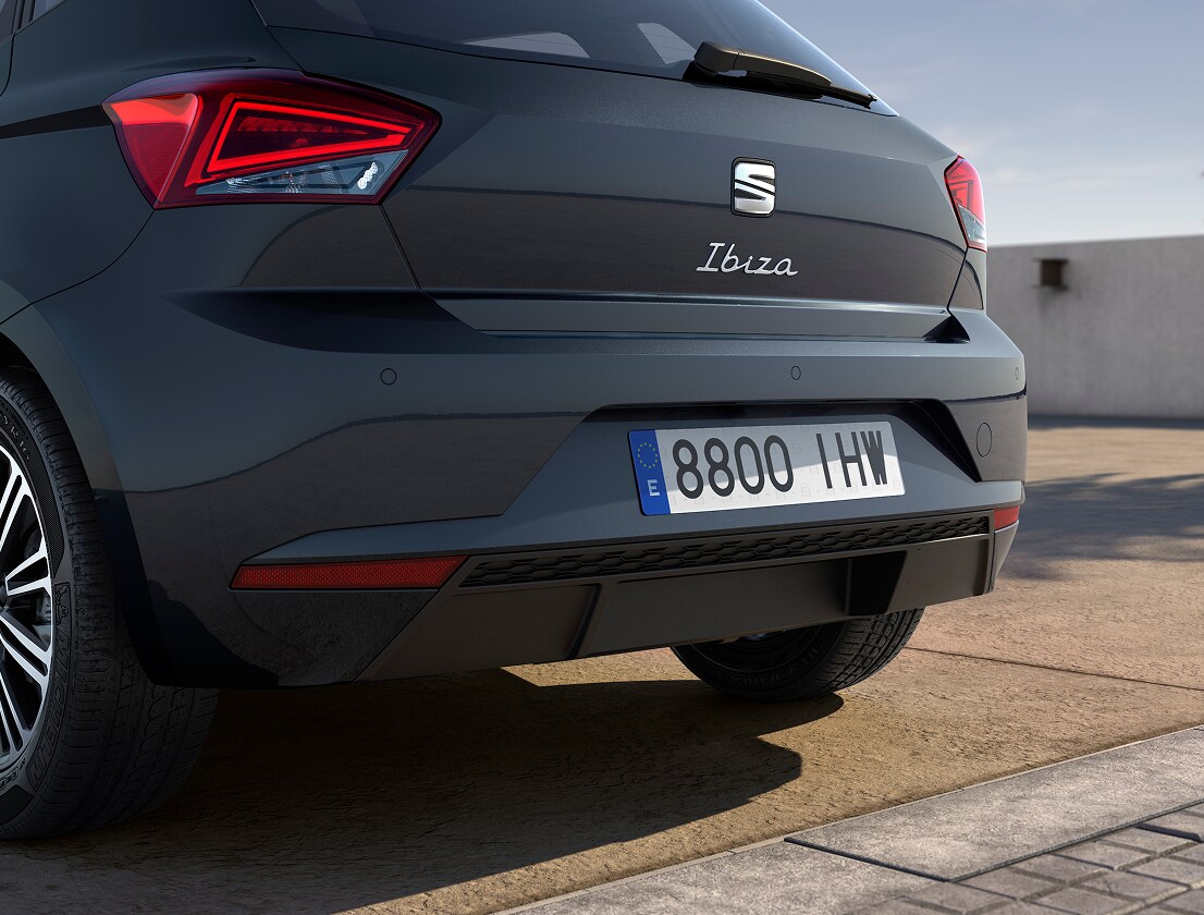 seat ibiza style colour magnetic tech rear bumper