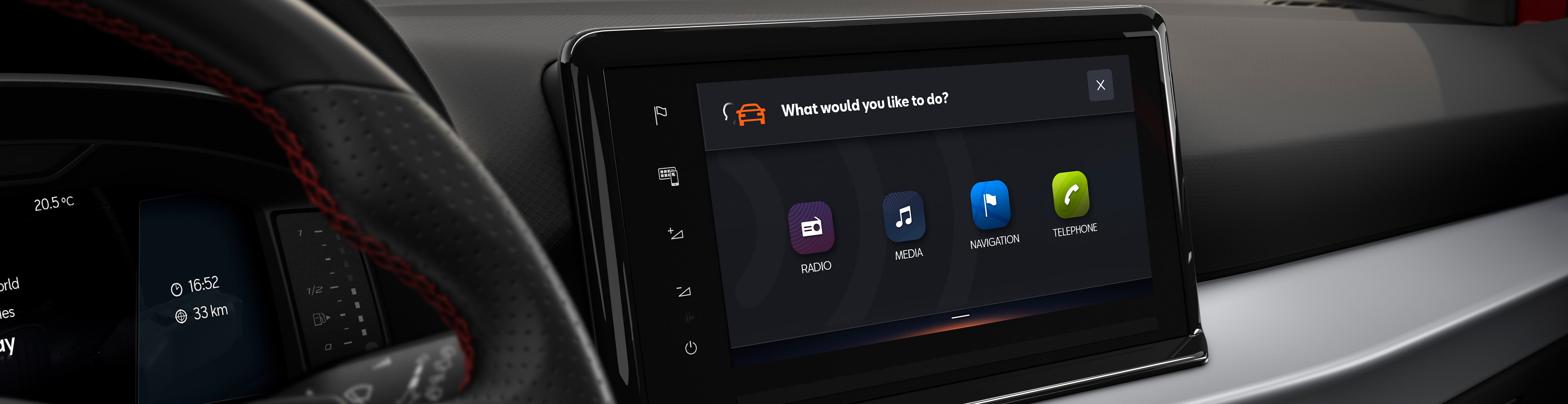 SEAT Ibiza 9.2" floating touchscreen 