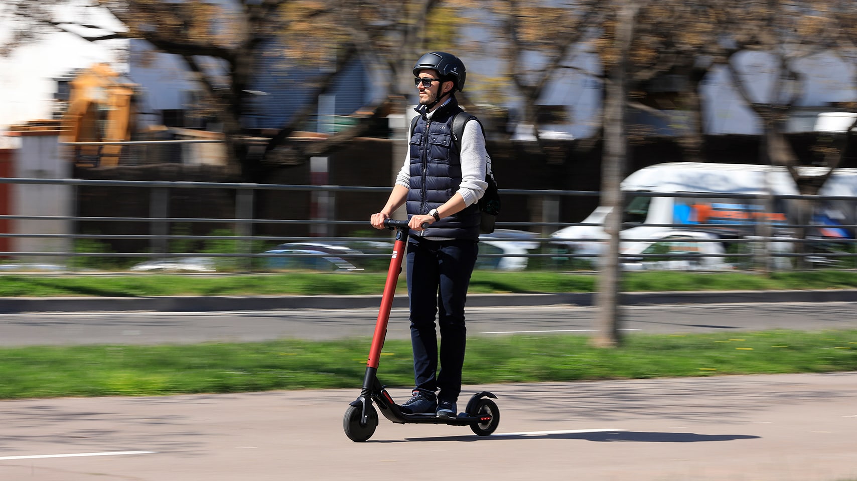 A day in the life of an electric scooter 