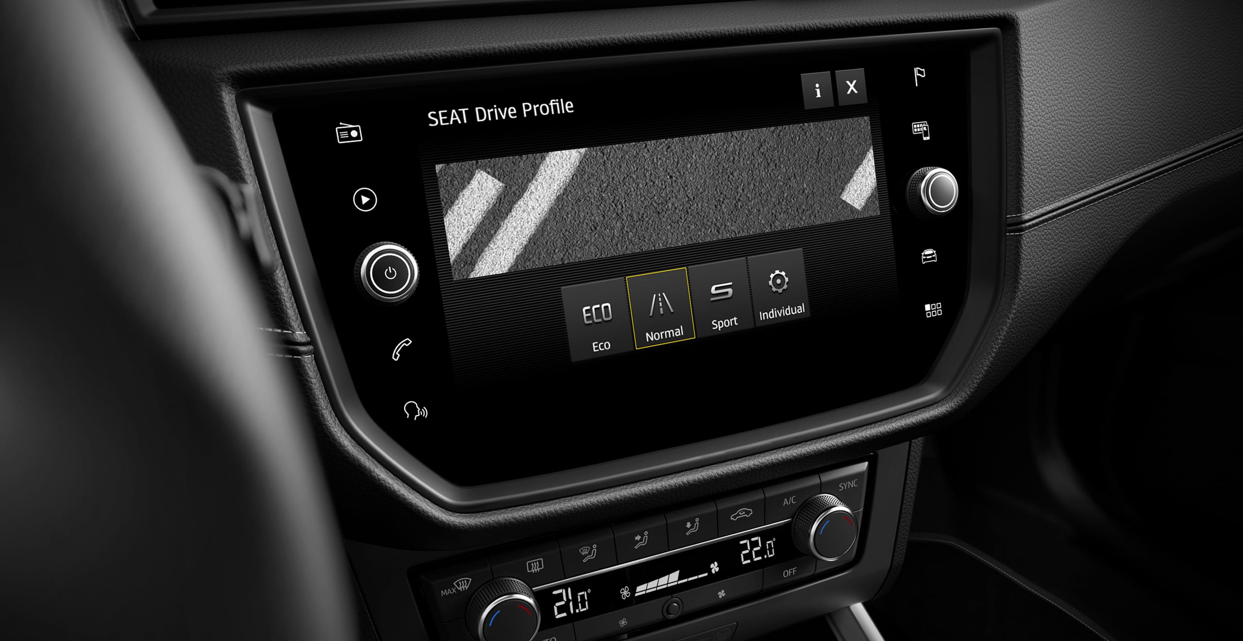 SEAT Arona SUV fleet services drive profile