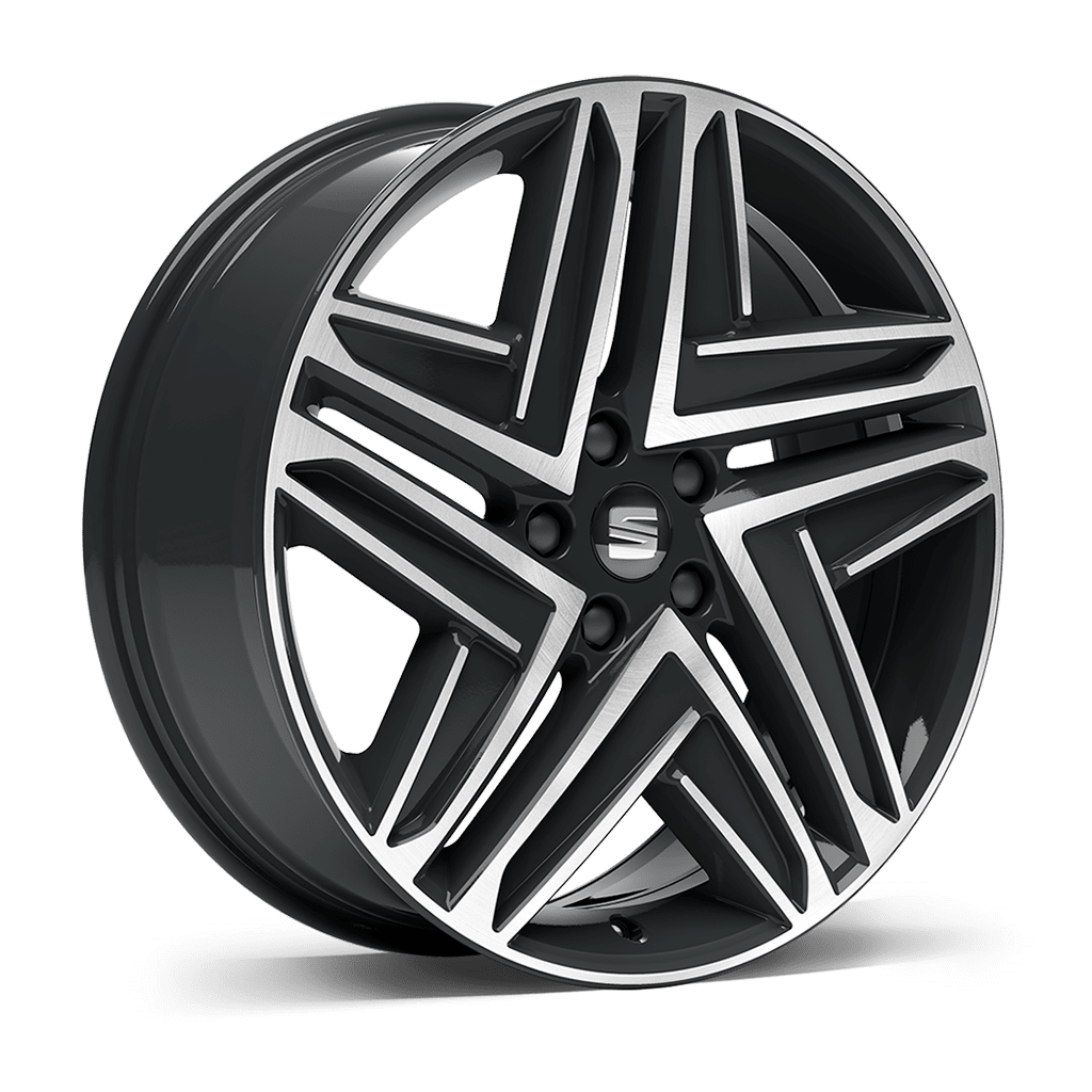 SEAT Tarraco SUV 7 seater design alloy wheels 19 inch machined