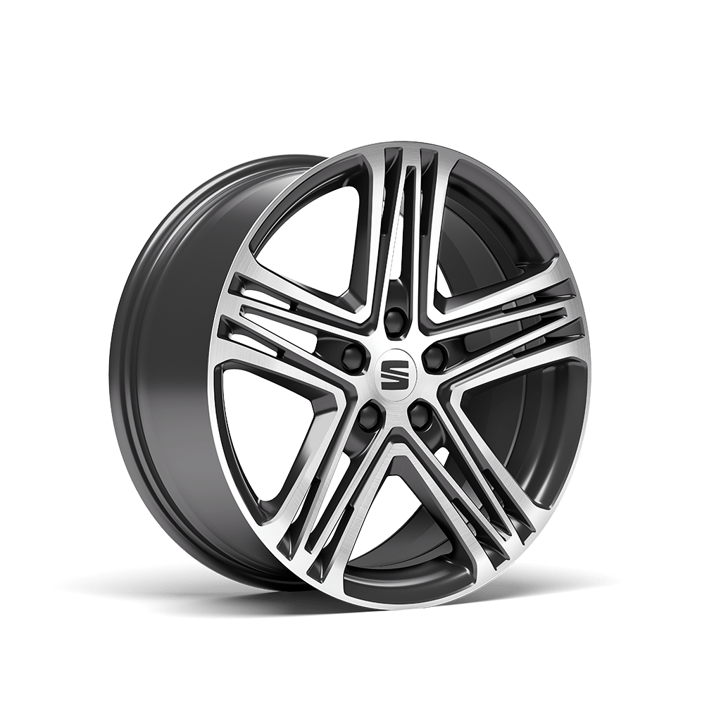 Performance 18″ Nuclear Grey Machined Alloy