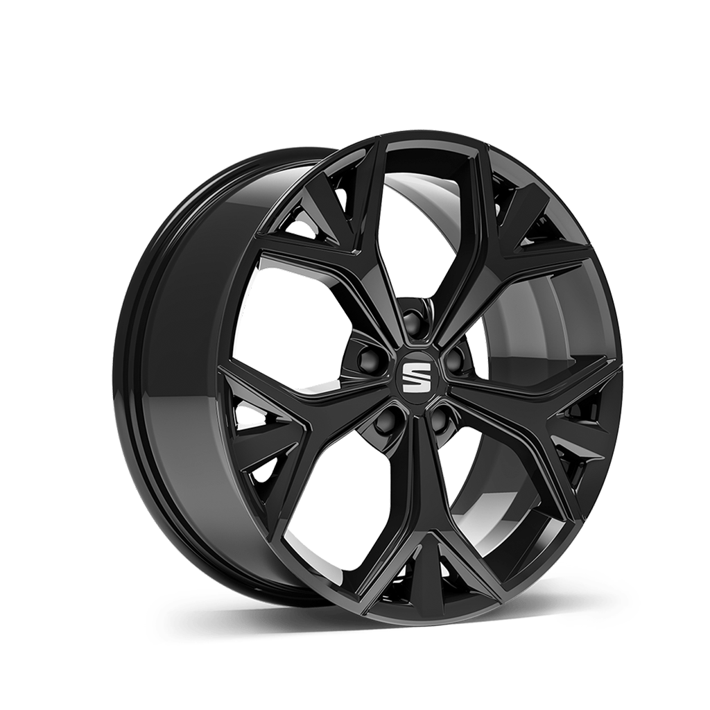 SEAT ateca 19 inch 36 10 alloy wheel glossy black
